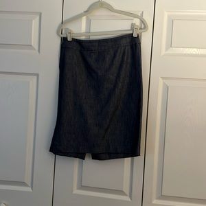 Talbots Jean skirt size 16. Blue jeans style.